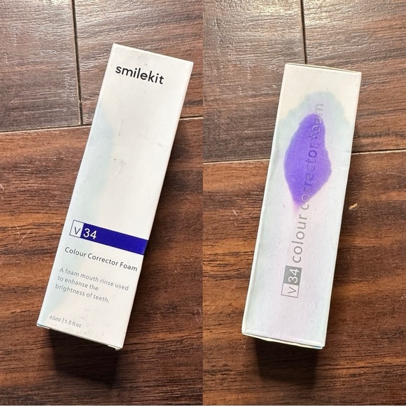Smile Kit V34 Colour Corrector Foam Mouth Wash - Picture 1 of 6